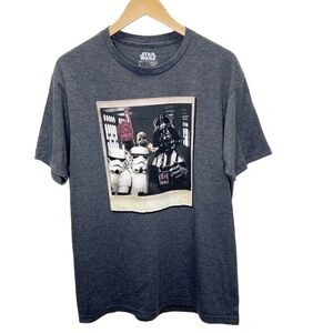 STAR WARS Rebels Foam Finger Darth Vader Stormtrooper T-Shirt Men's Size L